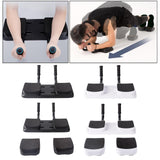 Maxbell Core Trainer Abdominal with Handles Bodybuilding Fitness Push Ups Board Without Pedals Black