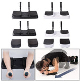 Maxbell Core Trainer Abdominal with Handles Bodybuilding Fitness Push Ups Board Without Pedals Black