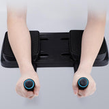 Maxbell Core Trainer Abdominal with Handles Bodybuilding Fitness Push Ups Board Without Pedals Black