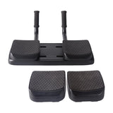 Maxbell Core Trainer Abdominal with Handles Bodybuilding Fitness Push Ups Board With Pedals Black
