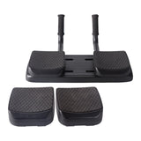 Maxbell Core Trainer Abdominal with Handles Bodybuilding Fitness Push Ups Board With Pedals Black
