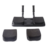 Maxbell Core Trainer Abdominal with Handles Bodybuilding Fitness Push Ups Board With Pedals Black