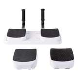 Maxbell Core Trainer Abdominal with Handles Bodybuilding Fitness Push Ups Board With Pedals White