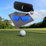 Maxbell Golf Ball Finding Glasses Unisex Tool Outdoor Gift With Box Cloth