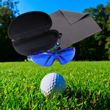 Maxbell Golf Ball Finding Glasses Unisex Tool Outdoor Gift With Box Cloth