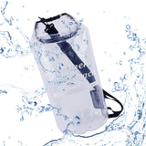 Maxbell Floating Waterproof Bag Portable Lightweight 15L Roll up Top for Boating
