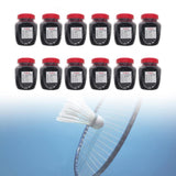 Maxbell Lightweight Badminton Racket Racquet Grommets Eyelets Black Durable Nylon style A
