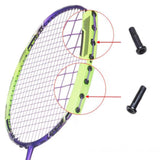 Maxbell Lightweight Badminton Racket Racquet Grommets Eyelets Black Durable Nylon style A