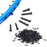 Maxbell Lightweight Badminton Racket Racquet Grommets Eyelets Black Durable Nylon style A