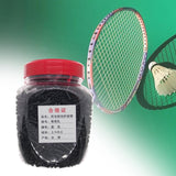 Maxbell Lightweight Badminton Racket Racquet Grommets Eyelets Black Durable Nylon style A