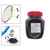 Maxbell Lightweight Badminton Racket Racquet Grommets Eyelets Black Durable Nylon style B