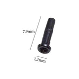 Maxbell Lightweight Badminton Racket Racquet Grommets Eyelets Black Durable Nylon style C