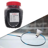 Maxbell Lightweight Badminton Racket Racquet Grommets Eyelets Black Durable Nylon style I