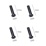 Maxbell Lightweight Badminton Racket Racquet Grommets Eyelets Black Durable Nylon double line hole mix