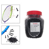 Maxbell Lightweight Badminton Racket Racquet Grommets Eyelets Black Durable Nylon double line hole mix
