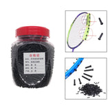 Maxbell Lightweight Badminton Racket Racquet Grommets Eyelets Black Durable Nylon double line hole mix