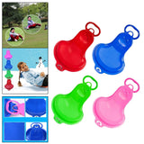 Maxbell Winter Snow Sled Kids Sledge Sleigh Sledding for Grass Sand Skate Toboggan Red