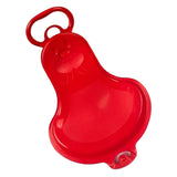 Maxbell Winter Snow Sled Kids Sledge Sleigh Sledding for Grass Sand Skate Toboggan Red