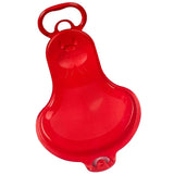 Maxbell Winter Snow Sled Kids Sledge Sleigh Sledding for Grass Sand Skate Toboggan Red