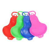 Maxbell Winter Snow Sled Kids Sledge Sleigh Sledding for Grass Sand Skate Toboggan Red