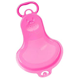 Maxbell Winter Snow Sled Kids Sledge Sleigh Sledding for Grass Sand Skate Toboggan Pink