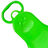 Maxbell Winter Snow Sled Kids Sledge Sleigh Sledding for Grass Sand Skate Toboggan Green