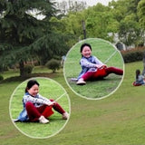 Maxbell Winter Snow Sled Kids Sledge Sleigh Sledding for Grass Sand Skate Toboggan Blue