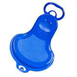 Maxbell Winter Snow Sled Kids Sledge Sleigh Sledding for Grass Sand Skate Toboggan Blue