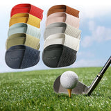 Maxbell Golf Head Covers PU Portable Protector for Athlete Travel Golf Training Multi Color Large