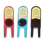 Maxbell Durable Tip Scuffer Burnisher Repair Tool Billiards Pool Tip Shaper Red