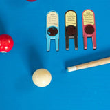 Maxbell Durable Tip Scuffer Burnisher Repair Tool Billiards Pool Tip Shaper Red