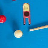 Maxbell Durable Tip Scuffer Burnisher Repair Tool Billiards Pool Tip Shaper Red