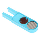 Maxbell Durable Tip Scuffer Burnisher Repair Tool Billiards Pool Tip Shaper Blue