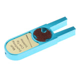 Maxbell Durable Tip Scuffer Burnisher Repair Tool Billiards Pool Tip Shaper Blue