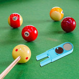 Maxbell Durable Tip Scuffer Burnisher Repair Tool Billiards Pool Tip Shaper Blue