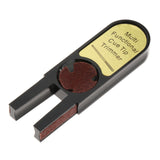 Maxbell Durable Tip Scuffer Burnisher Repair Tool Billiards Pool Tip Shaper Black