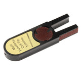 Maxbell Durable Tip Scuffer Burnisher Repair Tool Billiards Pool Tip Shaper Black