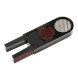 Maxbell Durable Tip Scuffer Burnisher Repair Tool Billiards Pool Tip Shaper Black