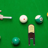 Maxbell Durable Tip Scuffer Burnisher Repair Tool Billiards Pool Tip Shaper Black