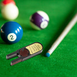 Maxbell Durable Tip Scuffer Burnisher Repair Tool Billiards Pool Tip Shaper Black