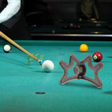 Maxbell Pool Billiard Bridge Head Pool Cue Stick Bridge Metal for Games Competition