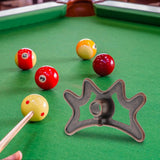 Maxbell Pool Billiard Bridge Head Pool Cue Stick Bridge Metal for Games Competition