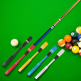 Maxbell Sturdy Pool Cue Extender Billiard Snooker Cue Extension for Billiards Lovers Black