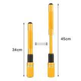 Maxbell Sturdy Pool Cue Extender Billiard Snooker Cue Extension for Billiards Lovers Aureate