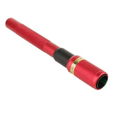 Maxbell Sturdy Pool Cue Extender Billiard Snooker Cue Extension for Billiards Lovers Red