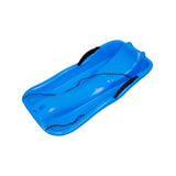 Maxbell Winter Snow Sled Sledding Kids Sledge Sleigh Sport Double Human Toboggan Blue