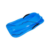 Maxbell Winter Snow Sled Sledding Kids Sledge Sleigh Sport Double Human Toboggan Blue