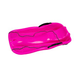Maxbell Winter Snow Sled Sledding Kids Sledge Sleigh Sport Double Human Toboggan Rose Red