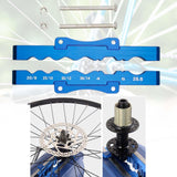 Maxbell Metal Bicycle Front Fork Hub Repair Tool Vise Clamp Jaw Holder for Cycling Blue