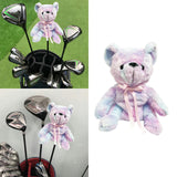 Maxbell Fashion Golf Club Head Cover Replacement Driver Woods Headcovers for Unisex style A